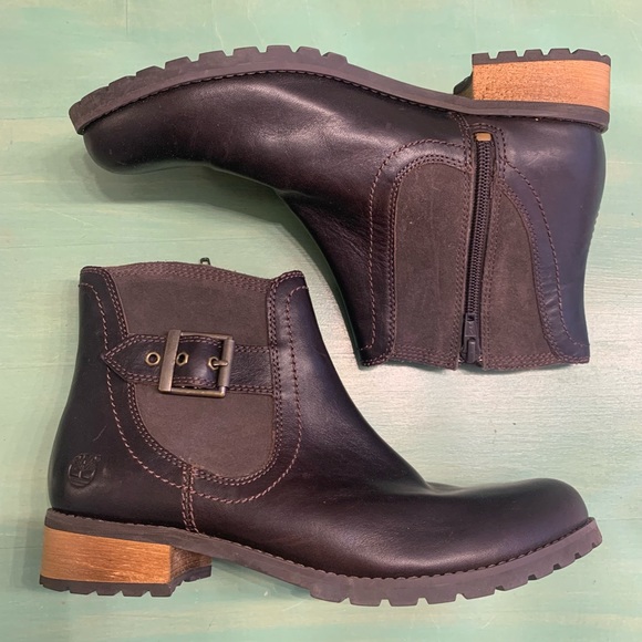 Timberland Bethel New without box zip ankle boots Brown - Picture 2 of 12